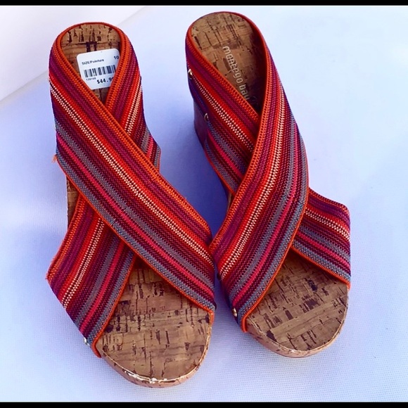 Montego Bay Club wedge elastic straps Sz 10 - Picture 7 of 7